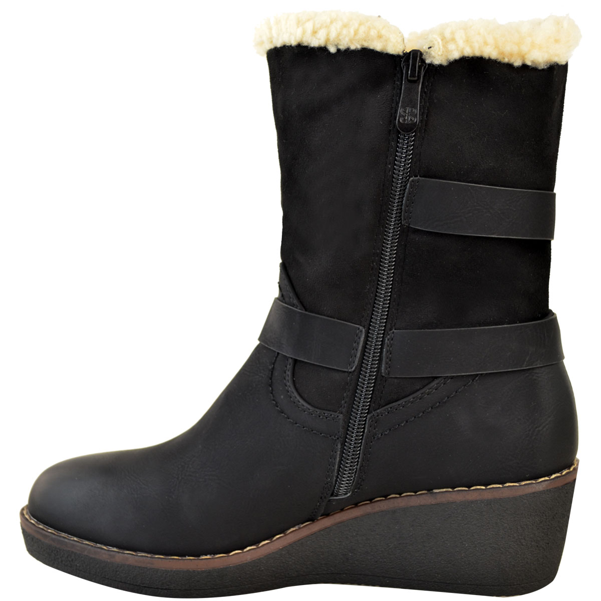Womens lined winter boots
