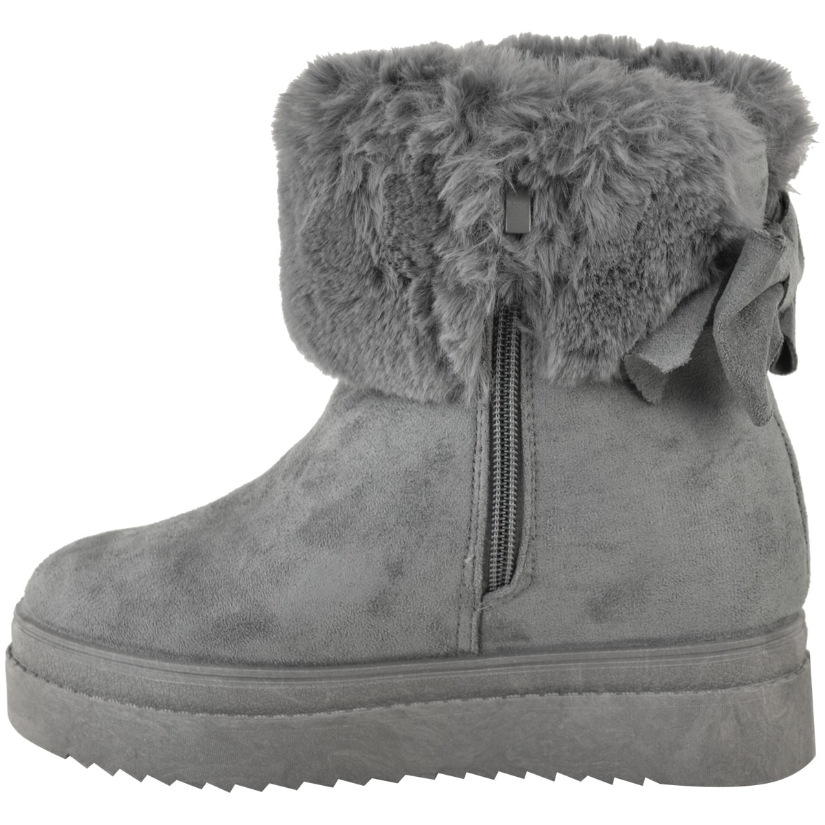 womens faux fur lined ankle boots