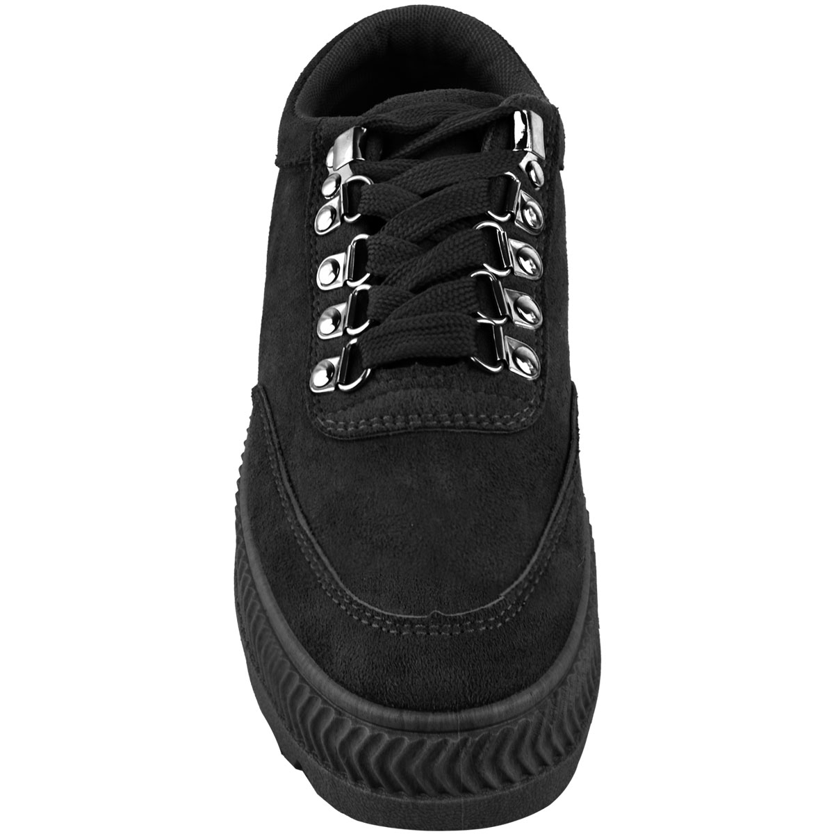 flatform black shoes
